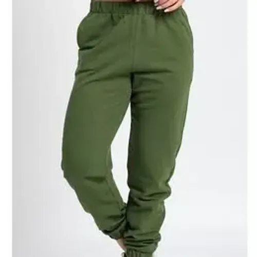 Calça Jogger Color Peluciada Verde - Tamanho M ou G