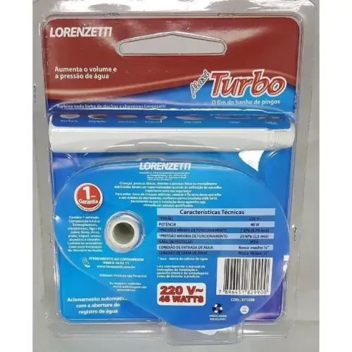 Pressorizador Maxi Turbo Lorenzetti 