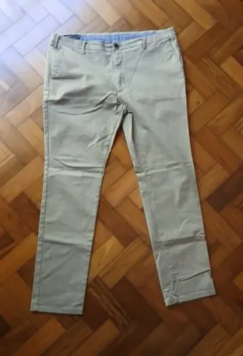 Calça slim masculina em sarja - PRESTON FIELD