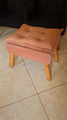 Puff opalla super confortável e resistente, direto da fábrica