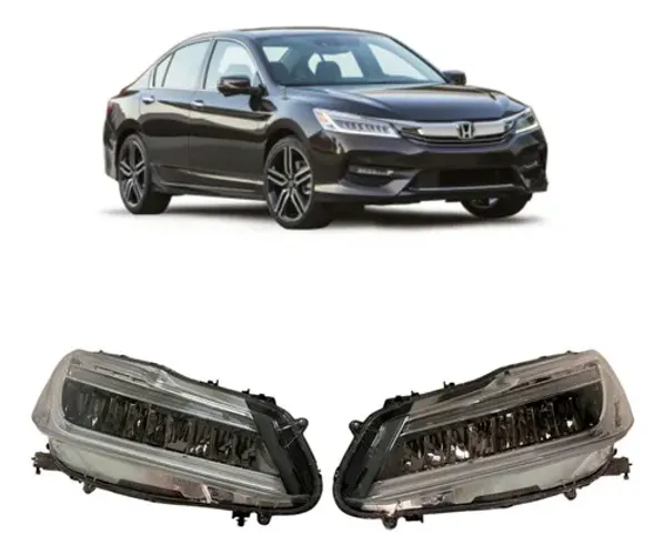 Farol Esquerdo Honda Accord Touring 2016 A 2018 Original