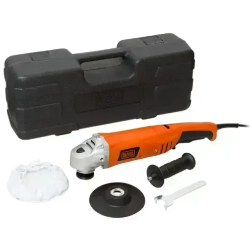 Lixadeira Politriz 5 Pol. 600w Com Maleta Plástica Black Decker wp600k