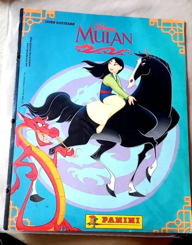 Coleção Completa Para Colar Mulan Panini 1998