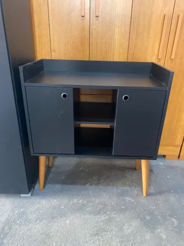 Armário aparador preto - entregamos hoje