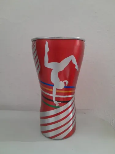Copo Alumínio Oficial Coca Cola Olimpiadas Rio 2016 Ginástica