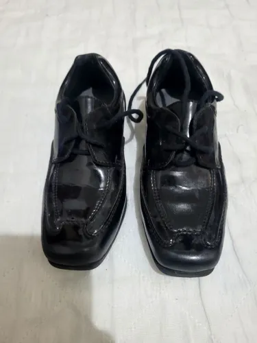 Sapato Social Infantil Preto número 25