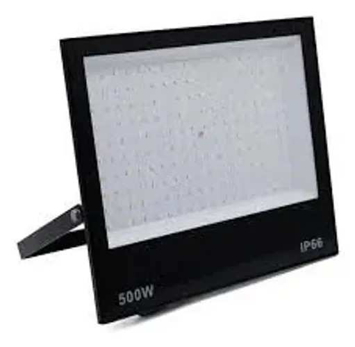 Refletor Led Holofote 500W Bivolt Lampada Forte Ip66 Luz Branco Frio