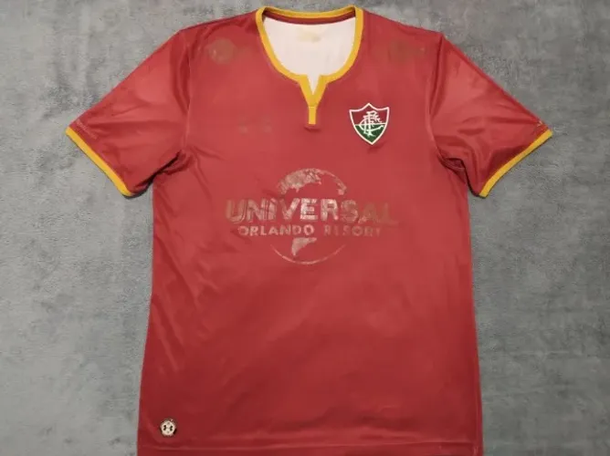 Camisa Oficial Fluminense Under Armour 2017-2018, Pedro, tamanho G (55x77cm).