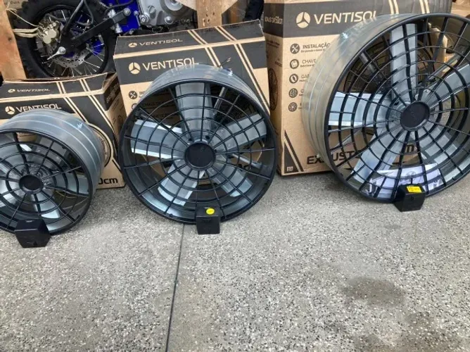 Exaustor Ventisol 30, 40 e 50CM - Marca Ventisol Linha Comercial 127v 