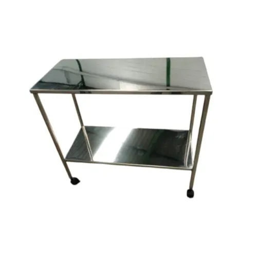 Mesa de Apoio 80x40cm - Rodízios de Alta Durabilidade