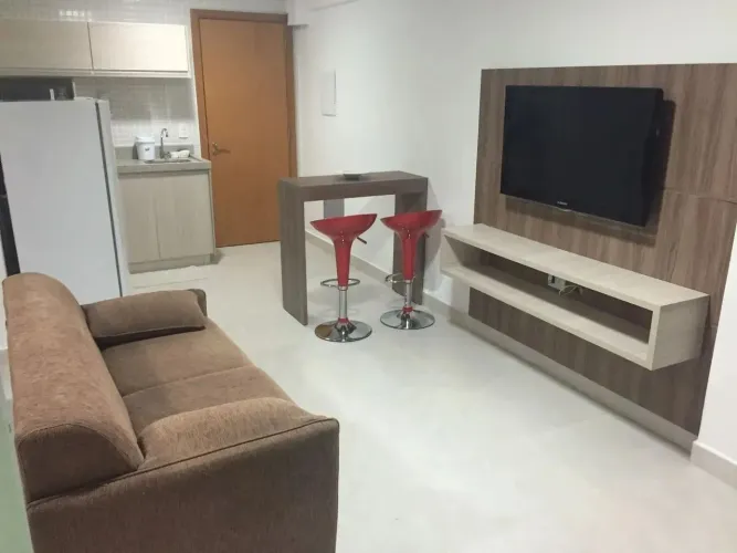 Flat Loft para aluguel possui 45 metros quadrados com 1 quarto em Jardim Goiás - Goiânia -