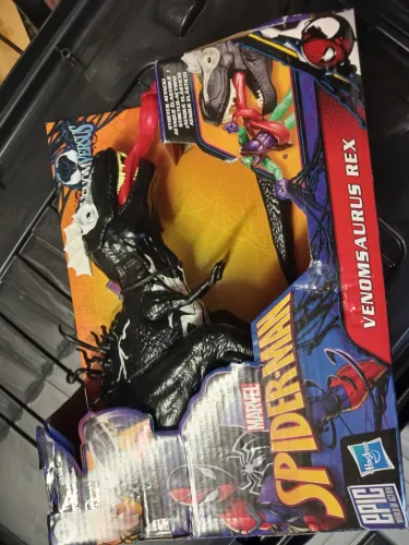 Venomsauros Rex Titan Hero 30cm venom rex homem aranha
