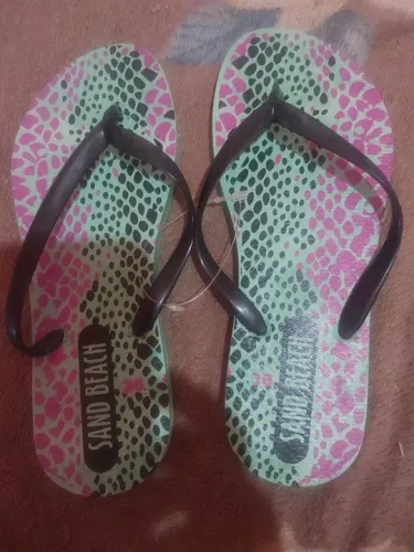 Chinelos Femininos Sand Beach Tamanho 36