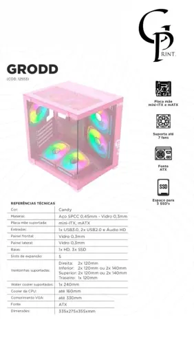 GABINETES GAMER - CLANM PROMOÇÃO