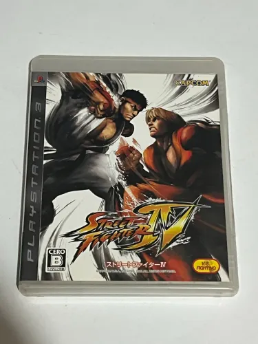 Street Fighter IV - Ps3 - Japonês - Raro