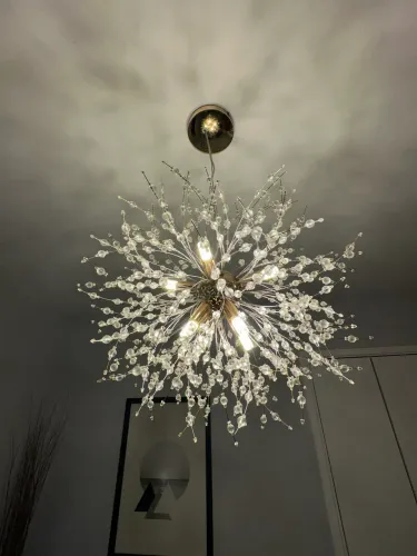 Lustre moderno (8 Lâmpadas) Dente Leão