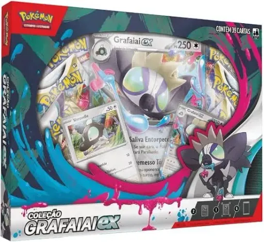 Box Pokémon Grafaiai EX