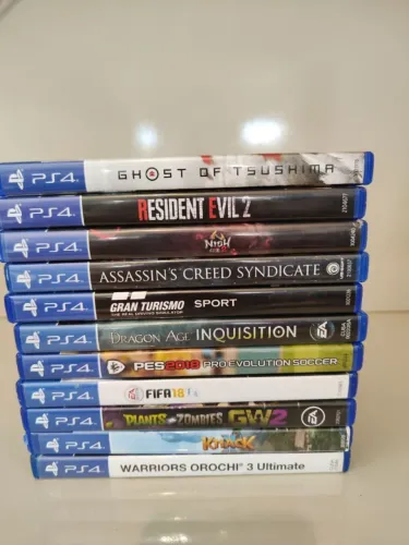 Jogos PS4 God of War, Nioh, Dragon Age e outros
