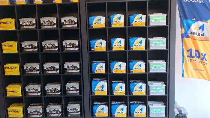 Bateria 60ah fab.Moura R$349,99 já Com Garantia Extra