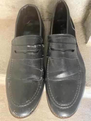 Sapato de couro