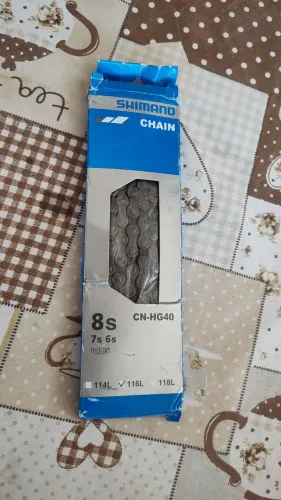 Corrente Shimano HG40 8v