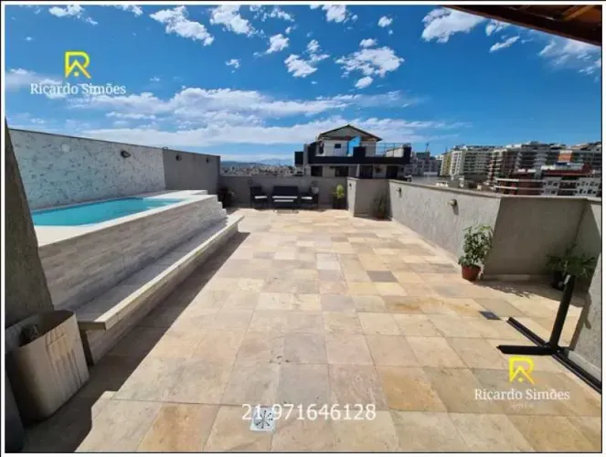 Cobertura a venda Méier 232 m² - 3 quartos suíte - terraço Piscina sauna 2 vagas na escrit