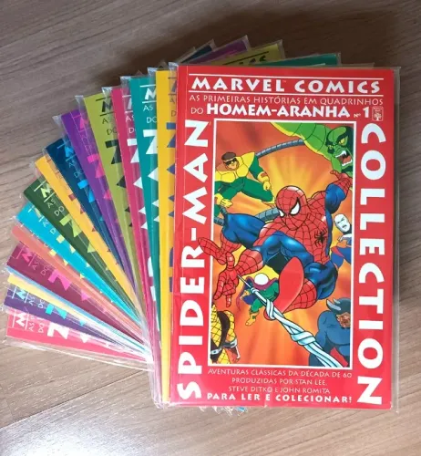 Coleção Spider-man Collection Homem-Aranha Ed Abril