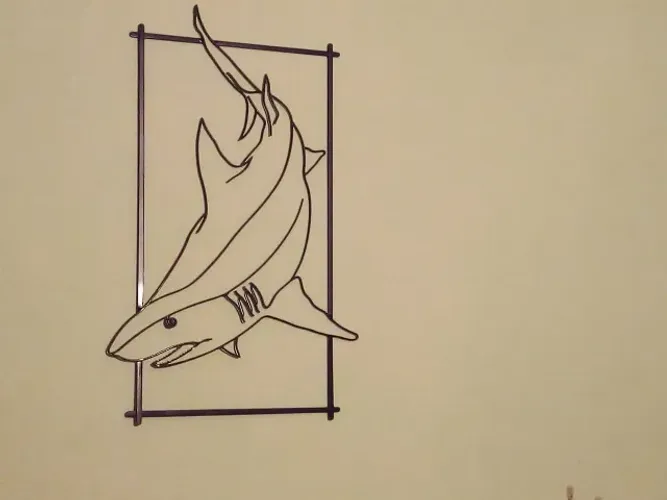 quadro decorativo artesanal em ferro