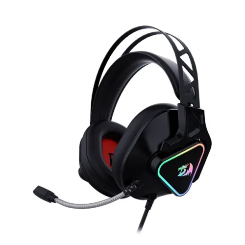 Headset Gamer Redragon Cadmus, RGB, Som Surround 7.1