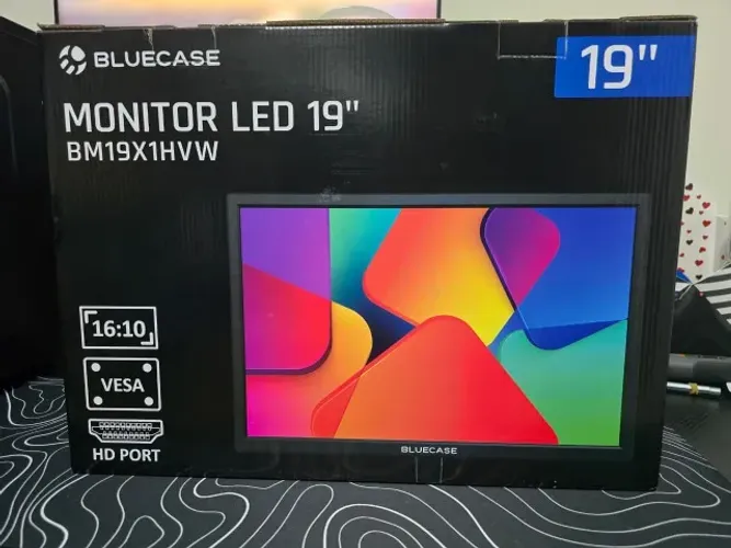 Monitor Bluecase 19" LED HD BM19X1HVW HDMI VGA VESA - A&G Informática