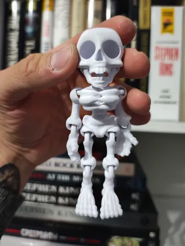 Escultura de Esqueleto Articulado - Decoração Criativa