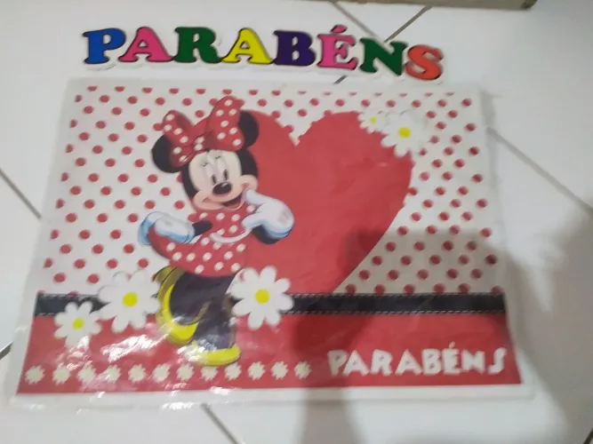 Kit cartaz da min com 10 peças por 50 reais 