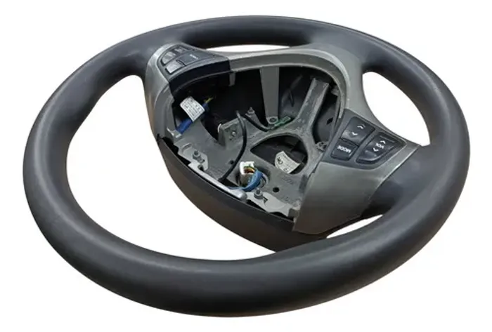 Volante Direção Controle Som Hyundai I30 2009 2011 2012 Preto