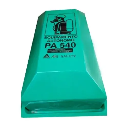 Abrigo em Fibra de Vidro Completo p/ Equipamento Autônomo Air Safety (Cód. 512305)