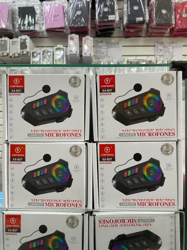 Fone para capacete