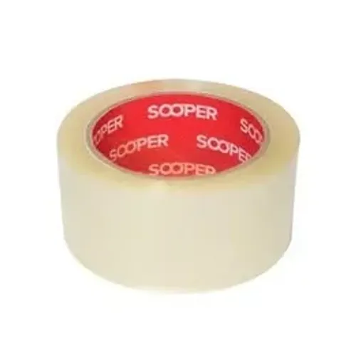 Fita Adesiva Transparente 48MM x 100M - Sooper