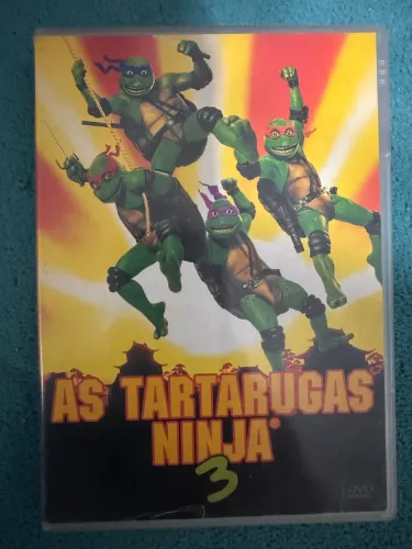 DVD As Tartarugas Ninja 3 Original