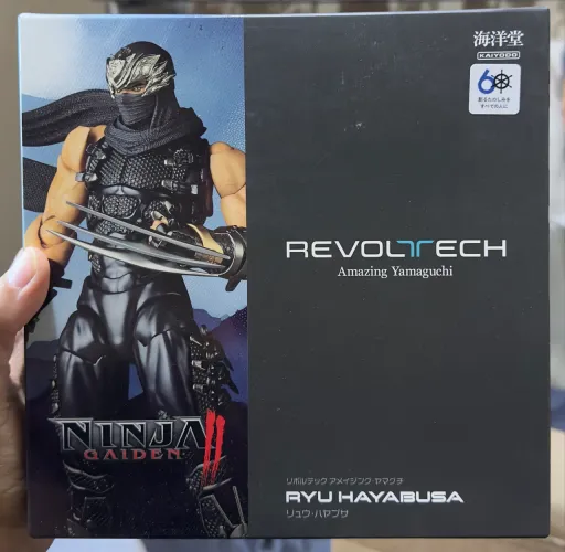 Ryu Ninja Gaiden 2 Revoltech Novo!!!