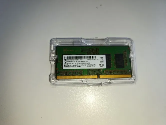 Memória RAM Notebook SMART 4GB DDR4 2666MHz (Original Lenovo)