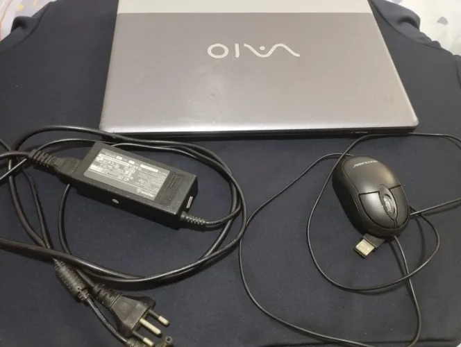 Notebook Sony Vaio i3+ Teclado e Mouse USB