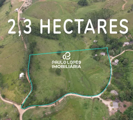 Terreno 2,3 hectares em Laranjal, Imaruí ? próximo à divisa com Paulo Lopes