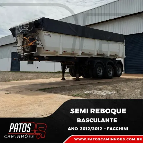 Semi reboque Basculante Facchini 2012/2012