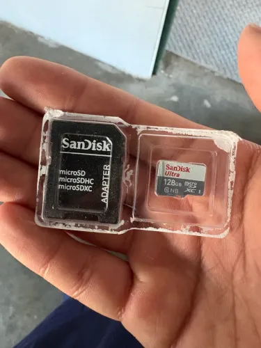 Cartão de Memória SD San Disk Ultra 128gb