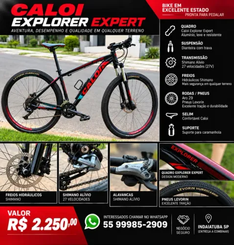 Bike Caloi EXPLORER expert