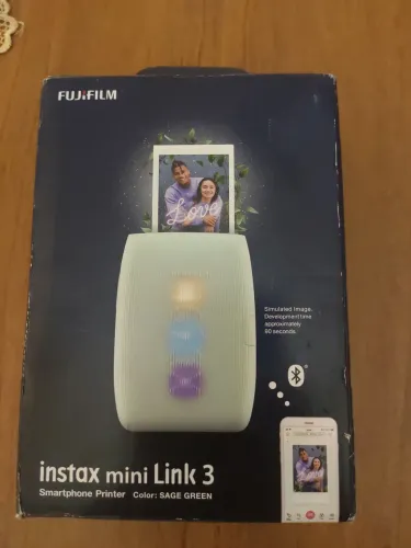 Impressora Fujifilm instax mini link 3 Sage Green