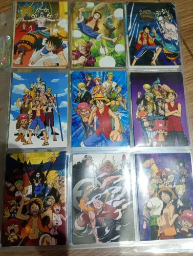 Cards One Piece , Panini comissão set com 50 cards .