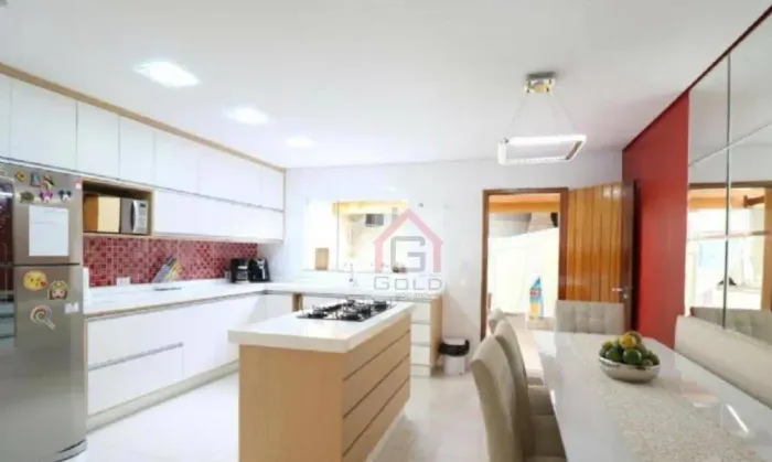 Sobrado com 3 dormitórios para alugar, 165 m² por R$ 4.731,00/mês - Vila Curuçá - Santo An