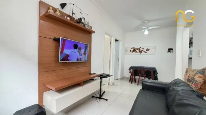 Apartamento com 1 dormitório à venda, 48 m² por R$ 280.000,00 - Vila Guilhermina - Praia G