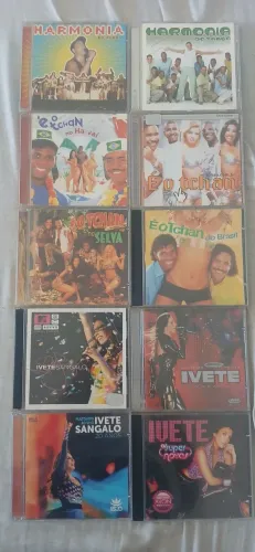 Kit 10 cds  é o than Ivete  harmonia 