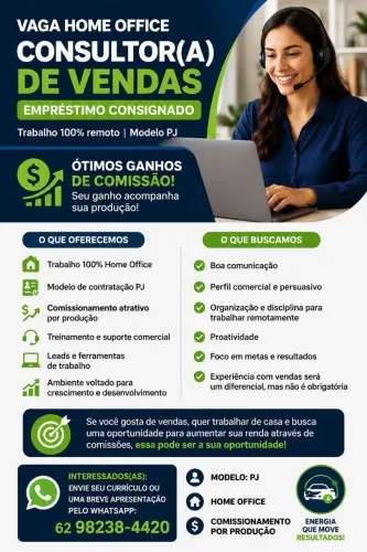 CONSULTOR DE VENDAS